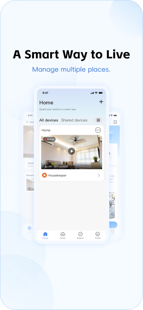 V380 Pro - Smart Home Overview