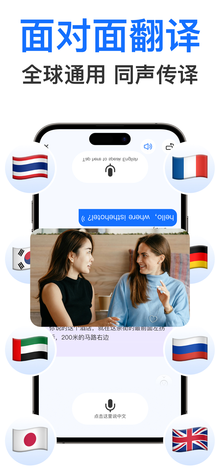翻译全能王-实时语音拍照文字出国旅游 screenshot 3
