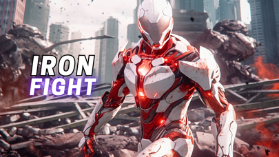Iron Fight Suit Mech Man 3D Screenshot