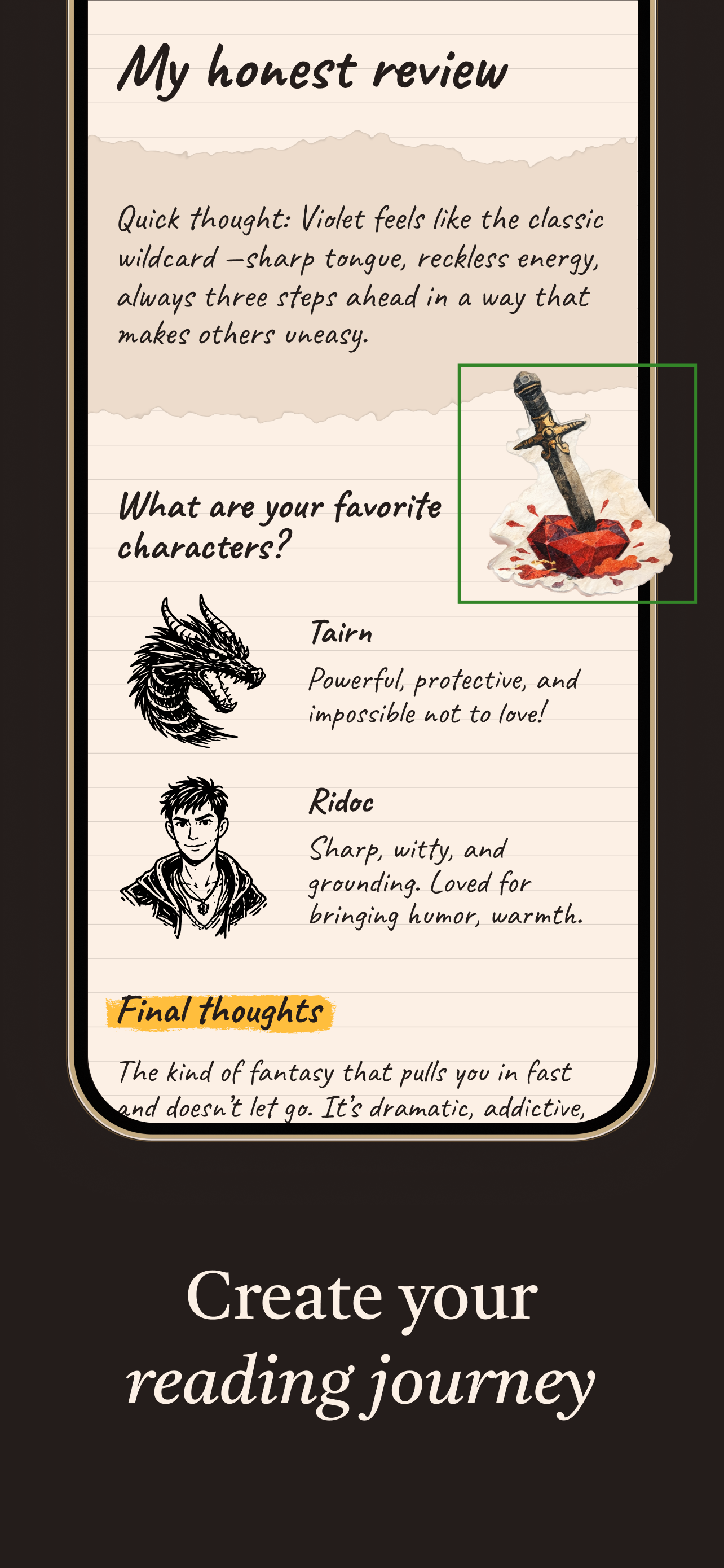 Slovo: Book Journal & Tracker screenshot 2
