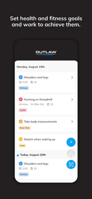 Outlaw FitCamp Performance screenshot 4