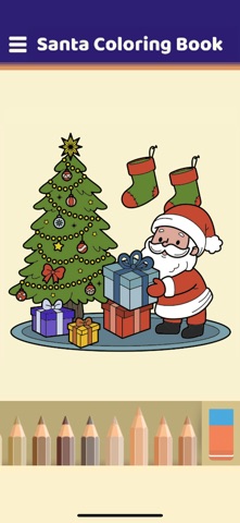 Santa Coloring Book screenshot