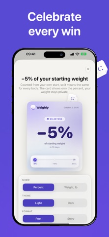 Weighly: Weight Tracker screenshot 8