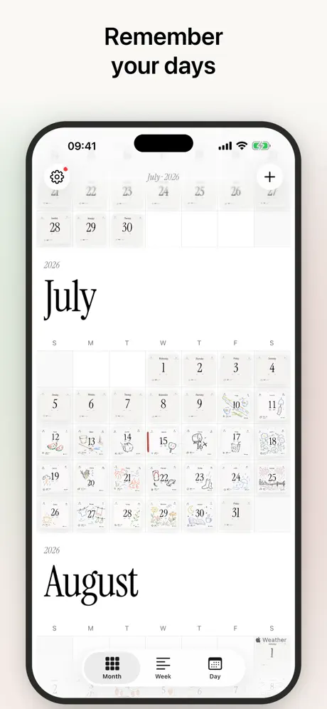 Hibi Calendar: Daily Journal screenshot 4