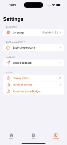 My Home Budget 家庭预算助手 screenshot