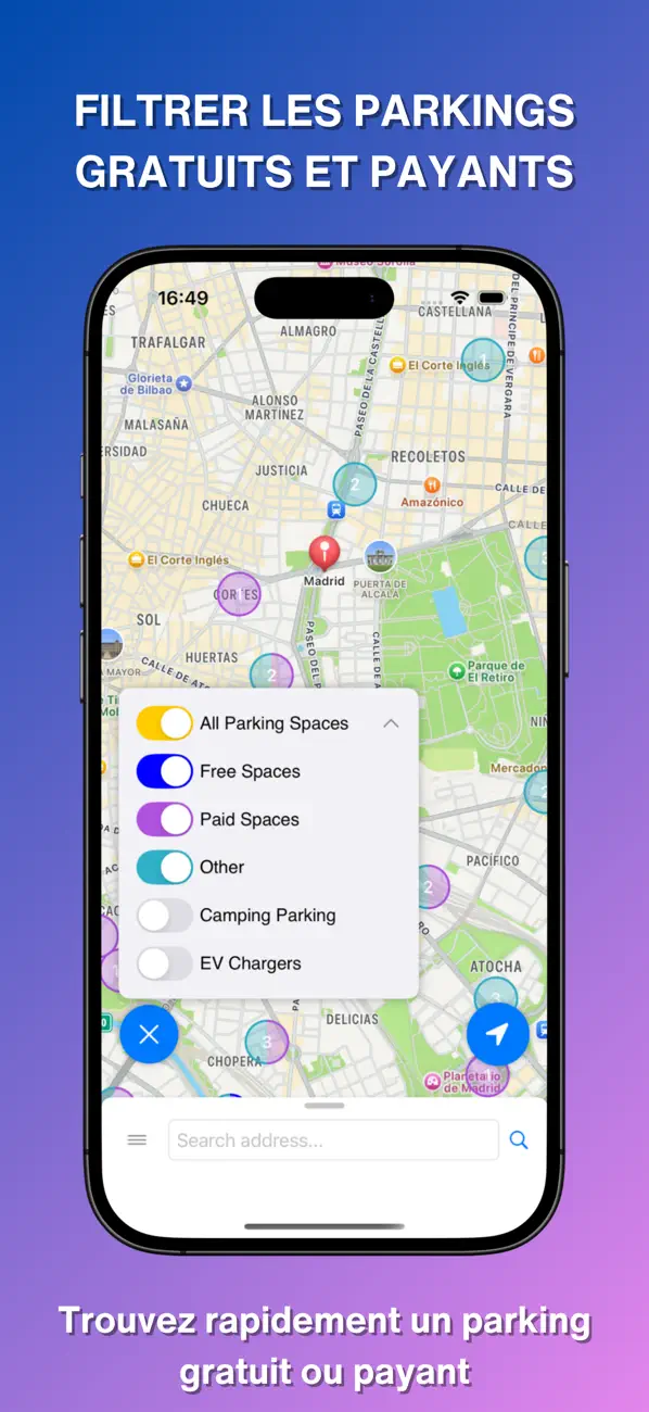 Screenshot #3 pour Parking Space Finder