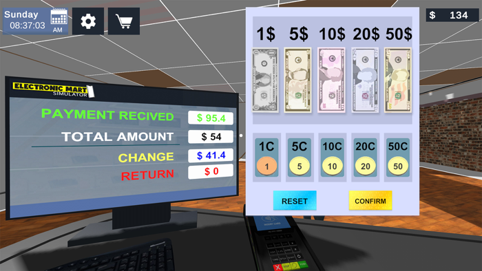 Electronics Store Manager Game