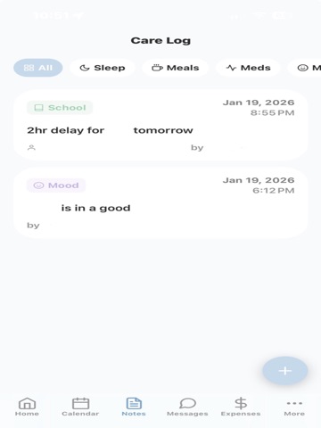 Co-Parent App ipad screenshot 3