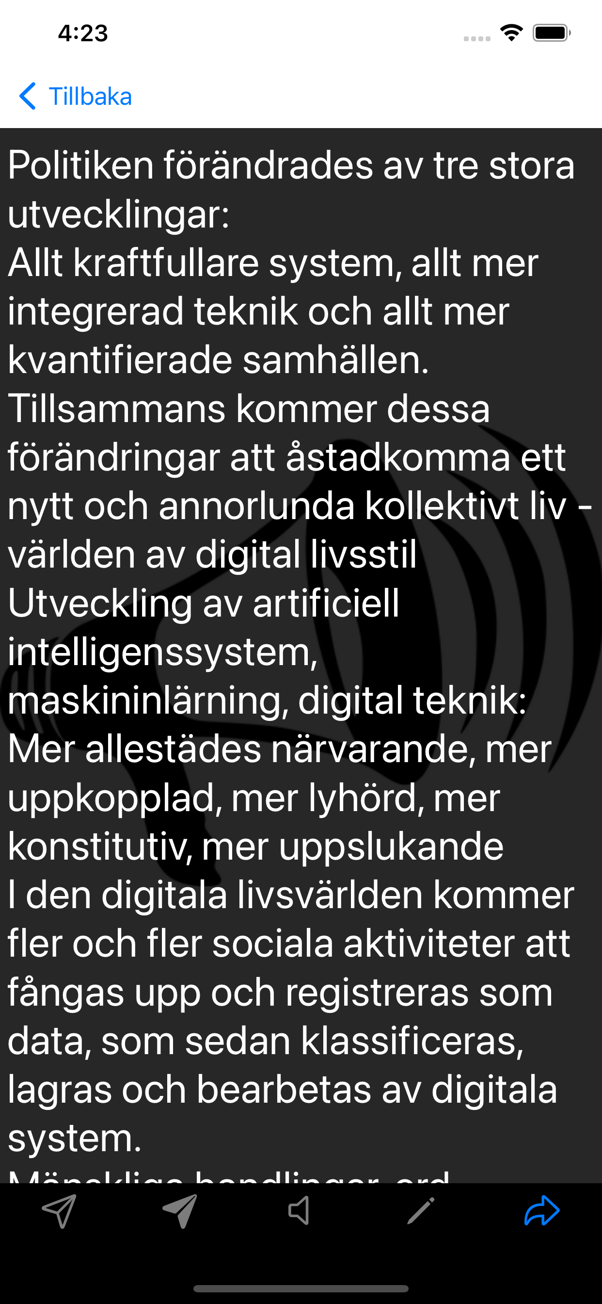 Politisk vision