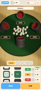 Liar Dice: Online screenshot