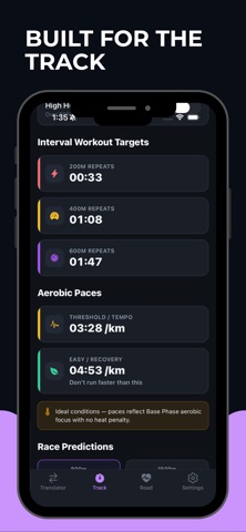 PacePocket - Pace Calculator Screenshot 2 of 3