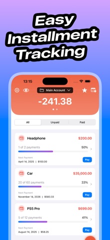 Simple Budget App - Spendeezy screenshot
