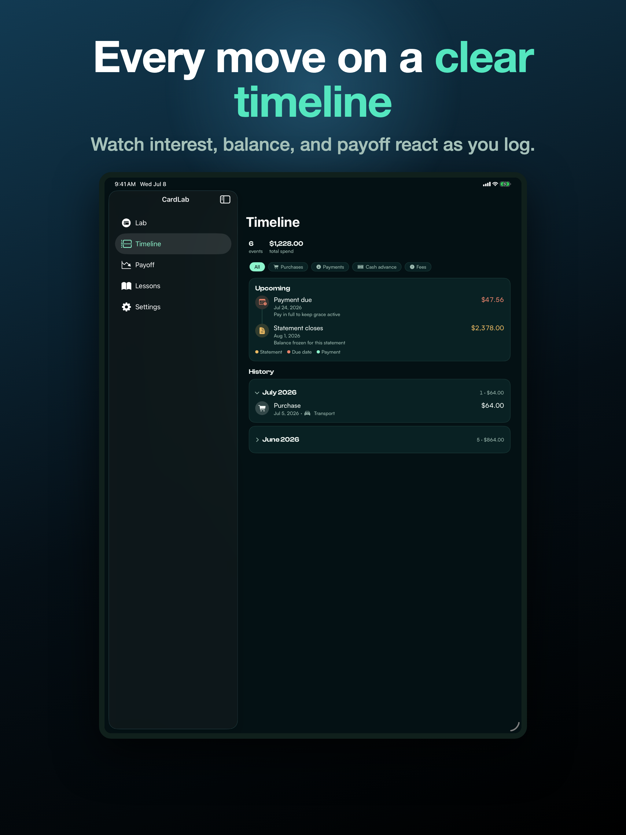 CardLab: Credit Card Tracker screenshot 12