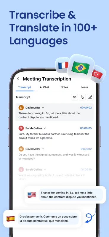 Transkriptor - Speech to Text screenshot 9 of 10