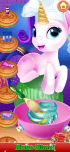 Unicorn Cooking Christmas Game screenshot #4 for iPhone