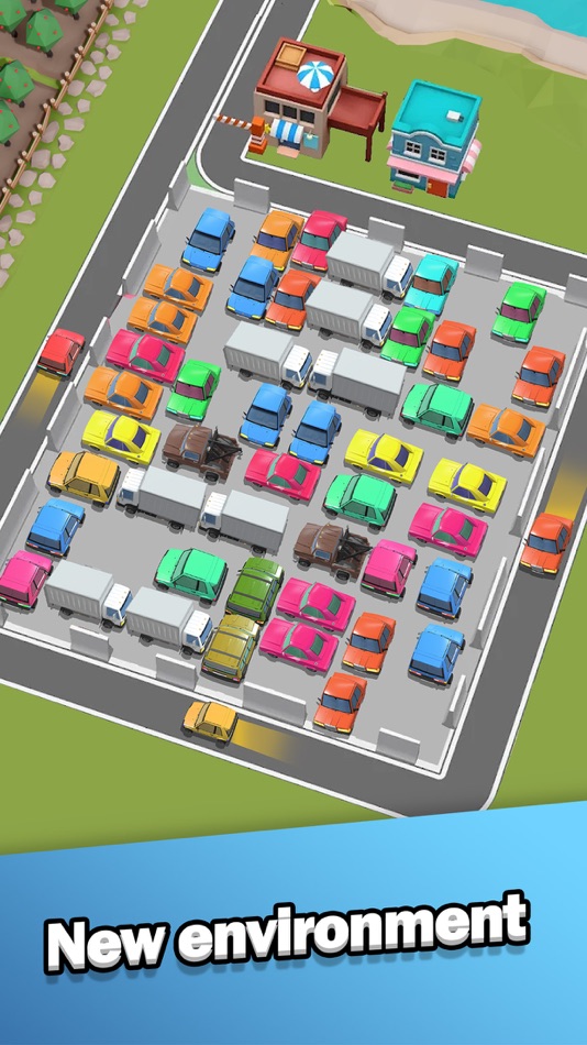 #4. Car Parker 3D - Parking Jam (iOS) By: TIGER GAMES JSC