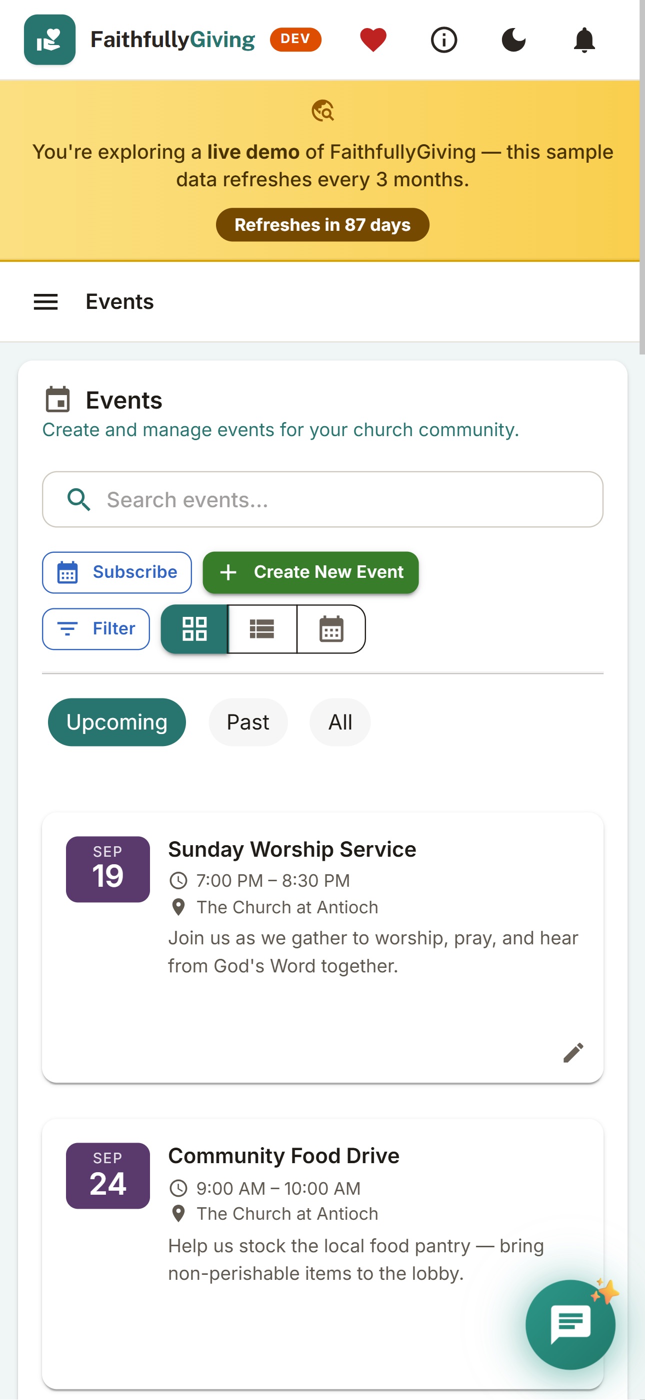 Screenshot 7 of FaithfullyGiving