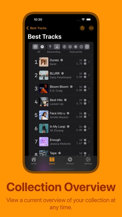 Chart Your Music screenshot-4