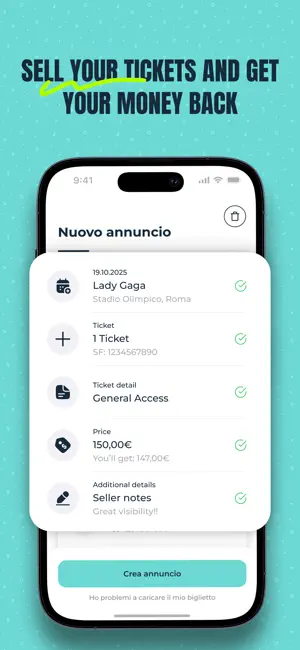 Ticketoo - Tickets Fan to Fan screenshot 4