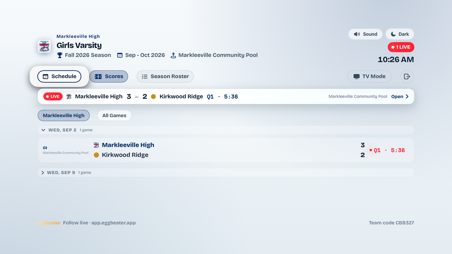 Eggbeater — Water Polo screenshot 10