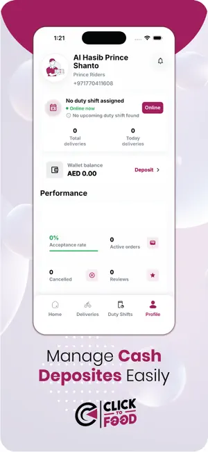 Click To Food Rider screenshot 3