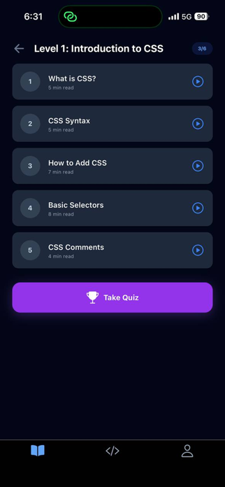 Learn CSS: Web Design Lab Screenshot 4 of 10