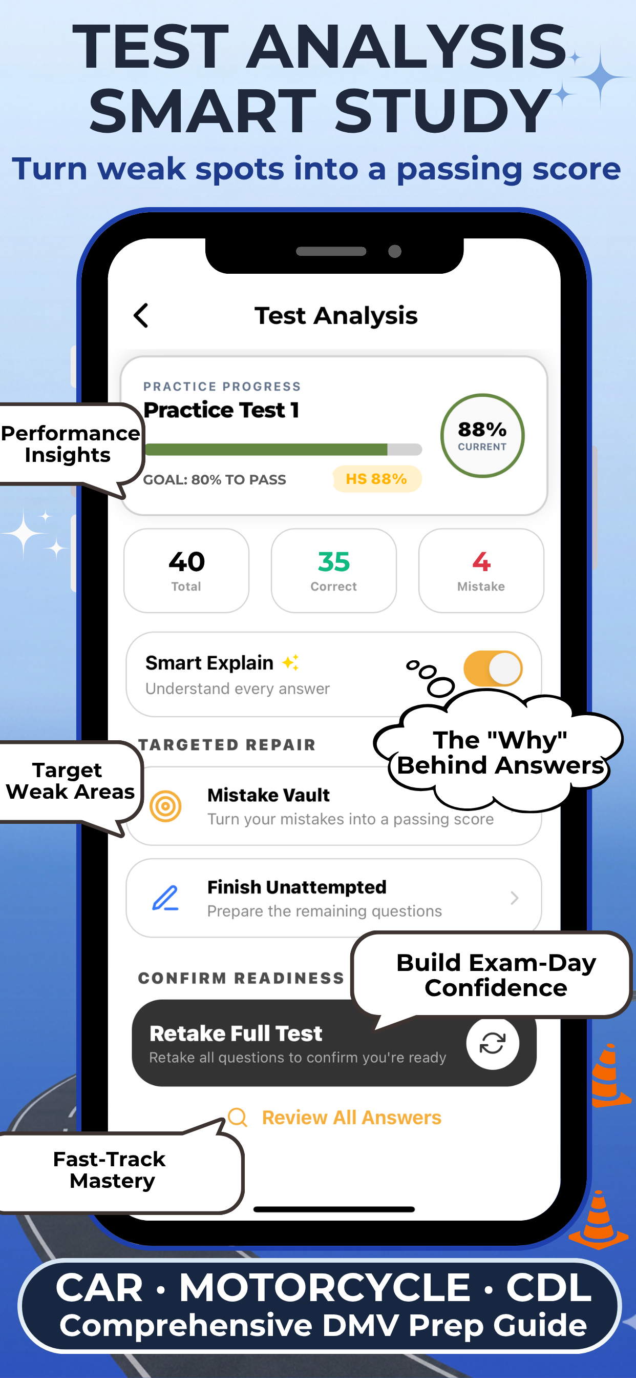 JACE:Indiana BMV Practice Test
