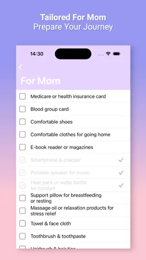 Baby Checklist & Hospital Bag screenshot 4