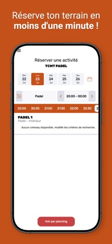 TCMT PADEL iPhone screenshot