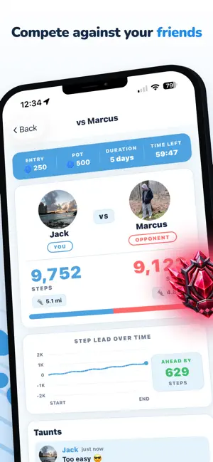DashDuel: Step Battles screenshot 1