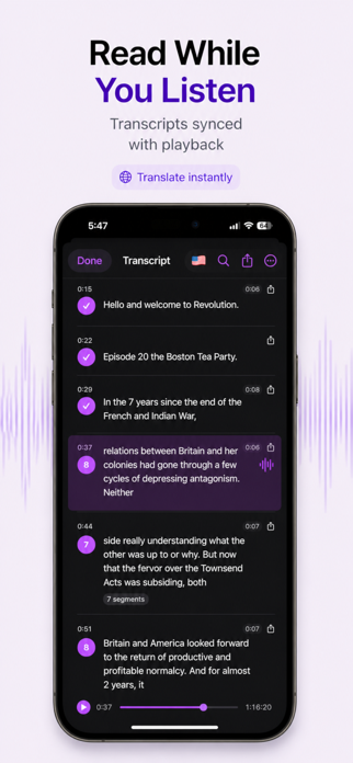 CastKeeper: Podcast Player Screenshot 9 of 9