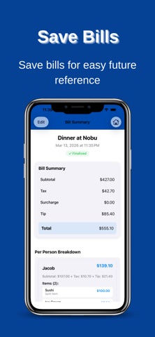 DivideIt: Easy Bill Splitting screenshot