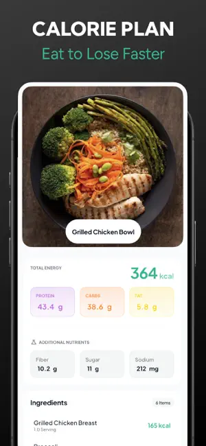 Calvia AI Food Calorie Tracker screenshot 2