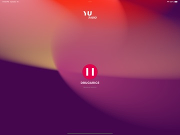 YU Radio iPad screenshot