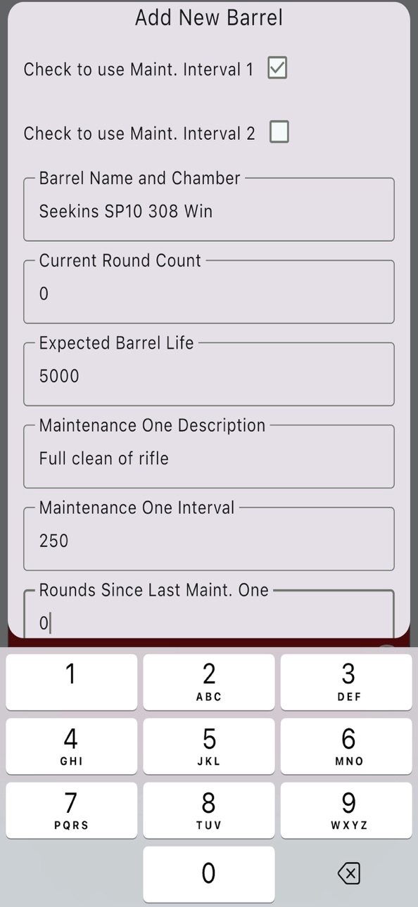 iPhone screenshot