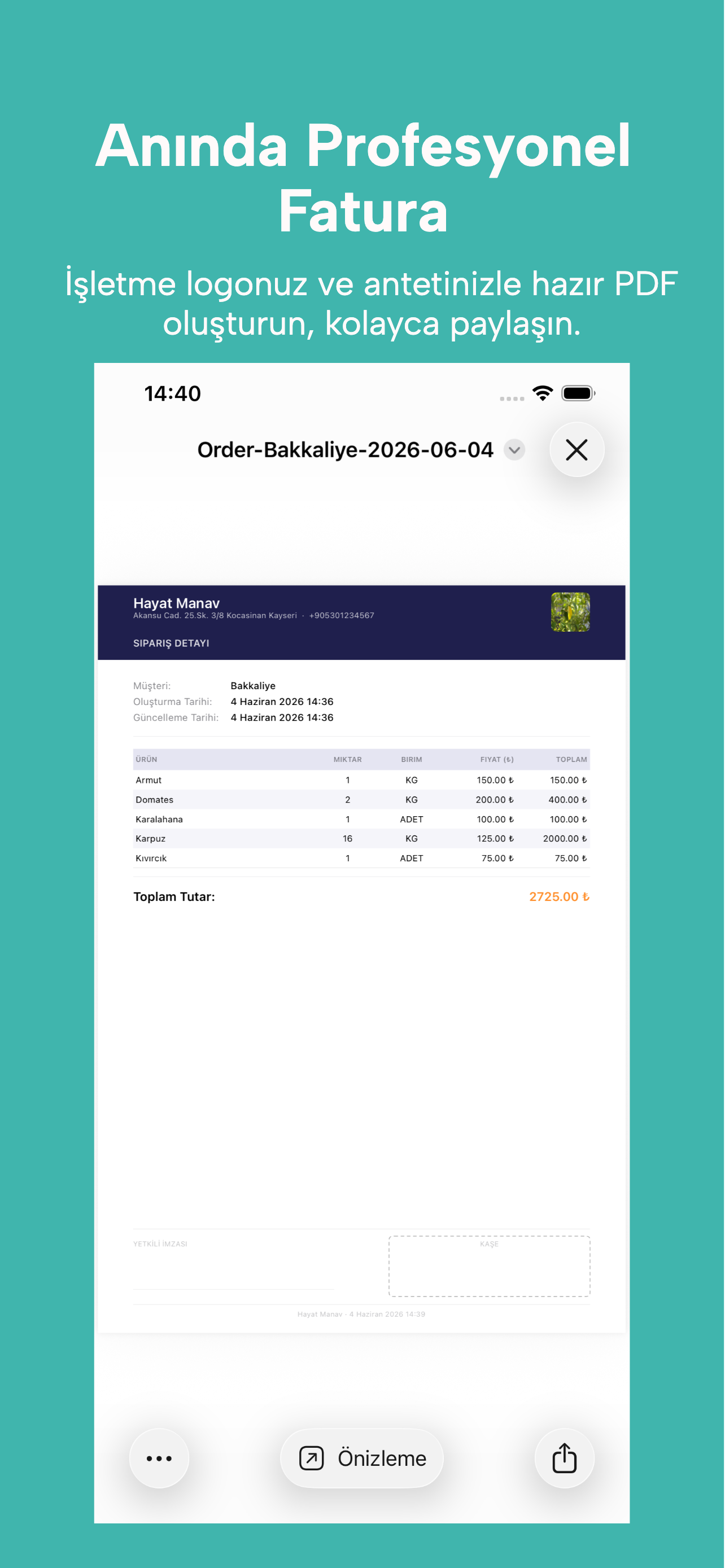 Trace Order