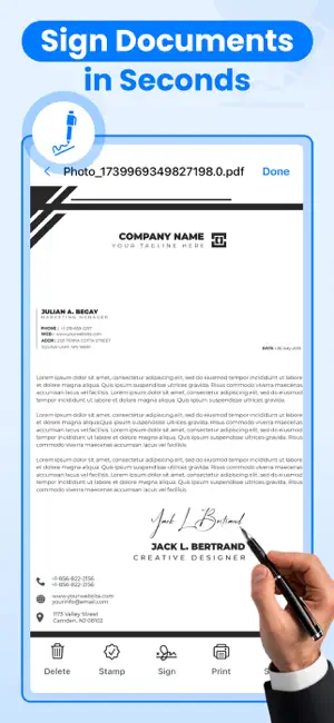 Sign & Fill PDF Documents screenshot 2
