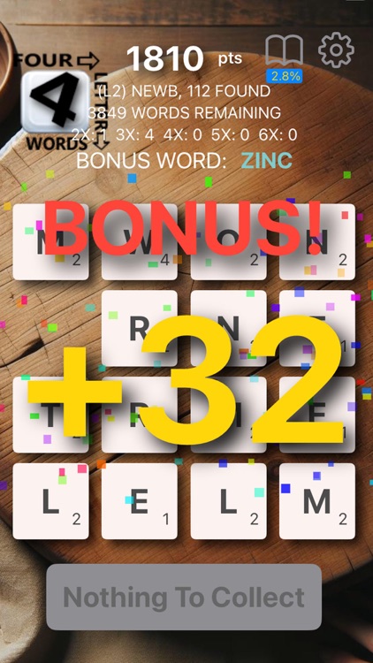 Four Letter Words Game screenshot-4