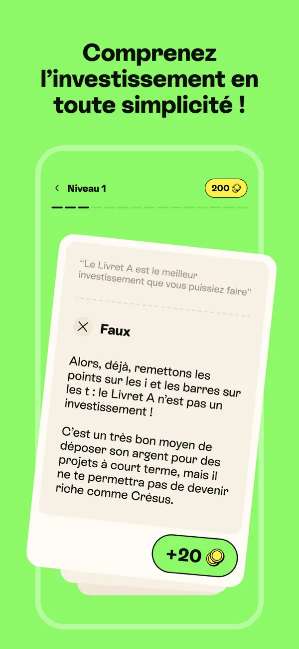 Screenshot #2 pour Flouze - Jeu financier