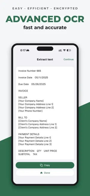 e-Scanner: Scan PDF & OCR screenshot 4