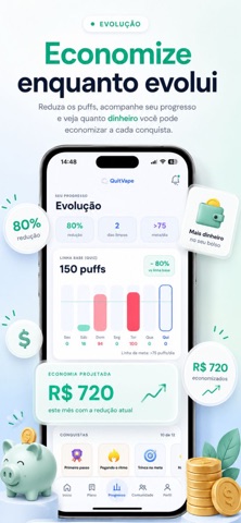 QuitVape: Largar o Vape iPhone screenshot