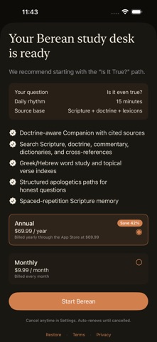 Berean: Bible Study Sources screenshot