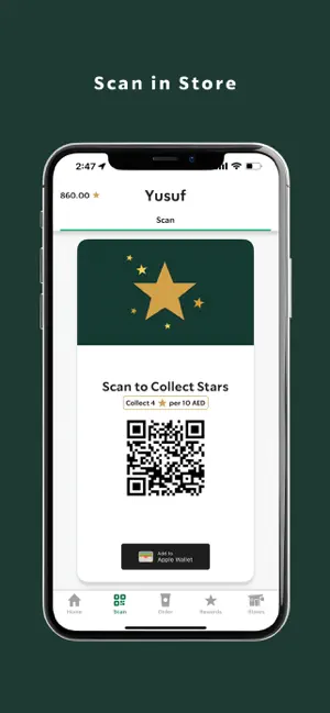 Starbucks UAE iPhone screenshot 2