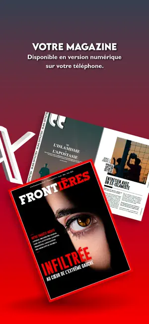 Frontières Média iPhone screenshot 5