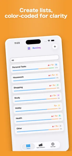Reminq - Reminder Kanban screenshot 4
