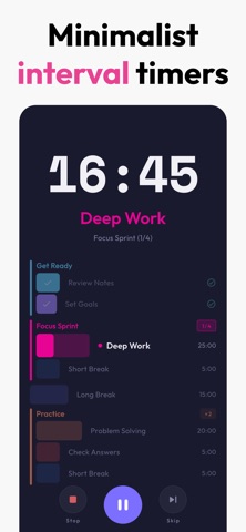 Intervals: Timer Builder Screenshot 1 of 4