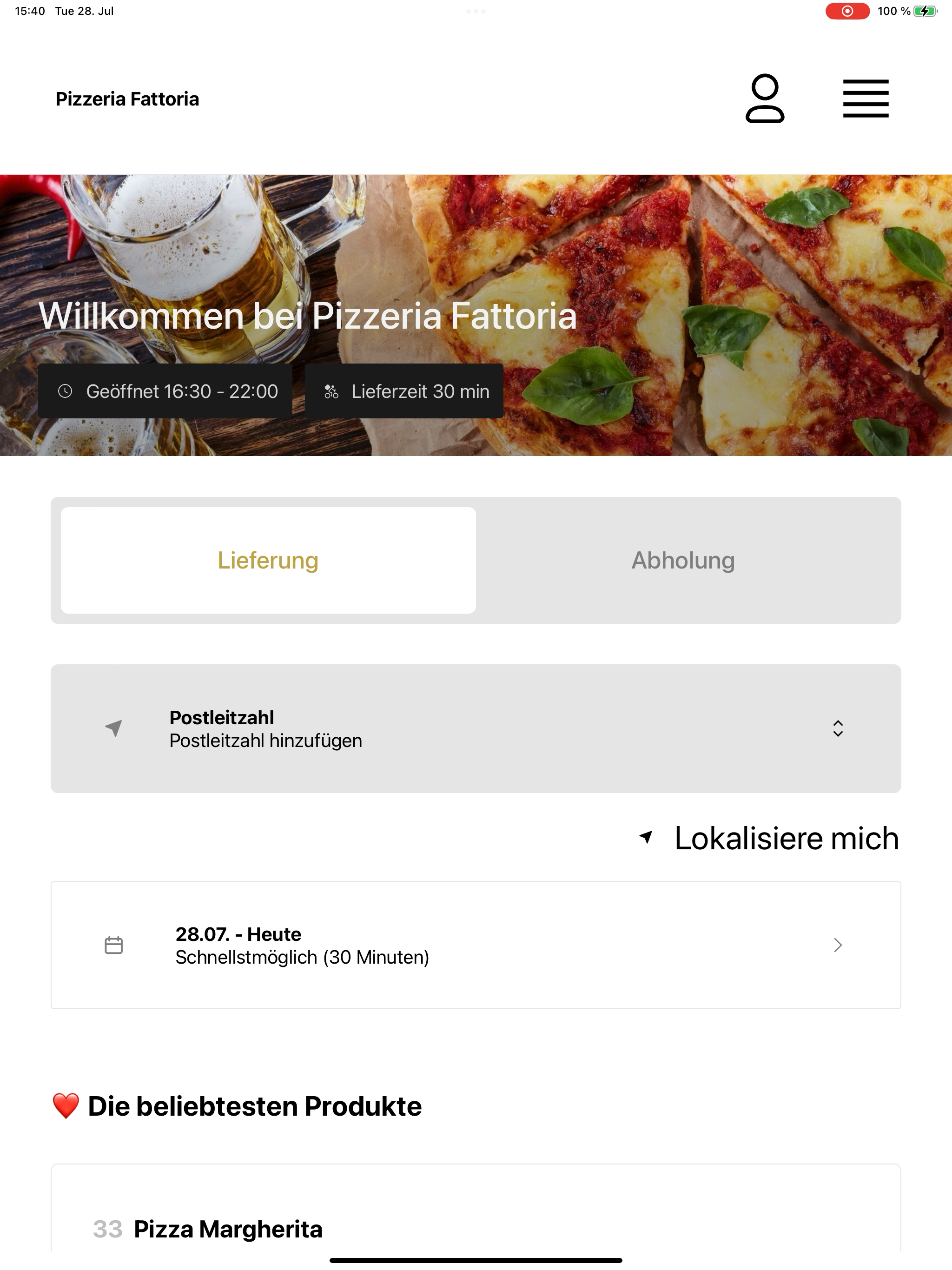 Pizzeria Fattoria screenshot 9