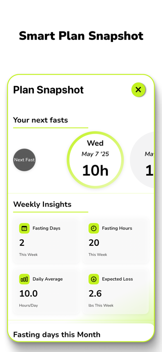 The Weight Loss App Screenshot 6 of 6