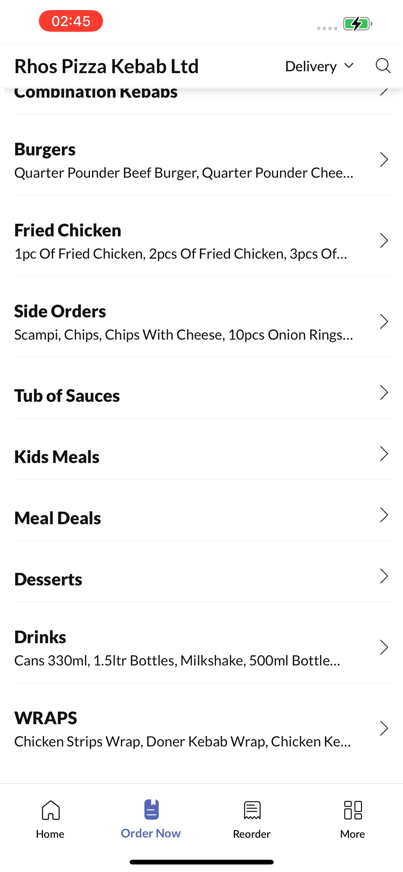 Rhos Pizza Kebab Ltd screenshot 4