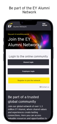 EY Alumni Network screenshot 1